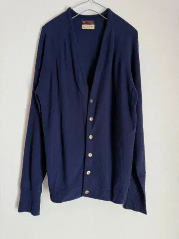 60s Bentleys 빈티지 캐시미어 100% 가디건 USA제