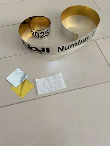 Number_i 2025 은색 테이프 홋카이도 첫날