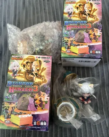 HUNTER x HUNTER 데스크탑3 메르엠 피토 리멘트 2종