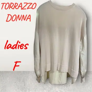 TORRAZZO DONNA 베이지 긴팔 프리 사이즈 여성용