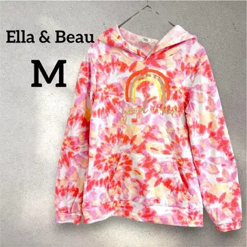 레어 Ella & Beau [10/12 (M)] 타이다이 후드티 핑크