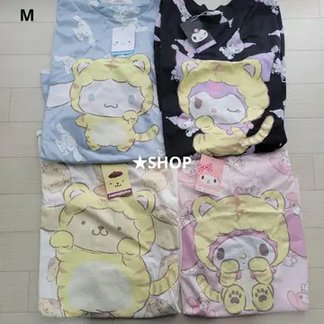 산리오 올 패턴 호랑이 인형옷 모자 트레이닝복 튜닉 묶음 판매 M L