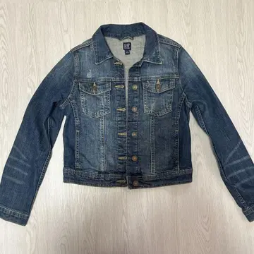 GAP 짧은 기장 빈티지 데님 자켓