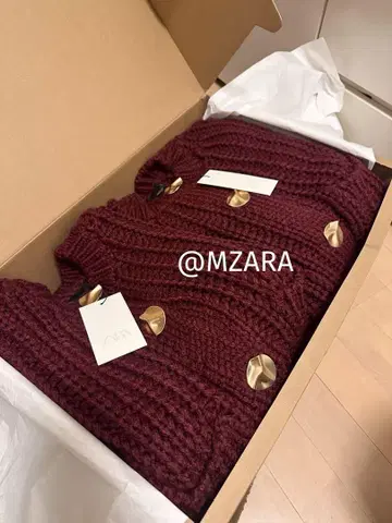 Zara 니트 베스트 Lsize