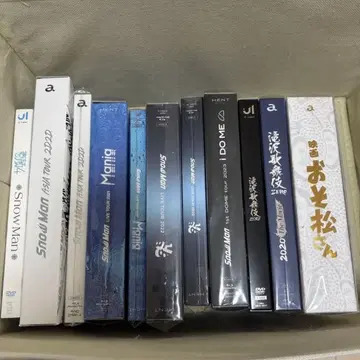 SnowMan LIVE DVD 묶음 판매