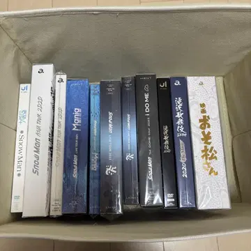 SnowMan LIVE DVD 묶음 판매