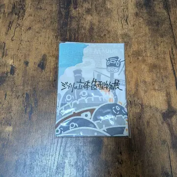 지브리 입체 조형물전 본염 손수건 하울의 움직이는 성 플래그