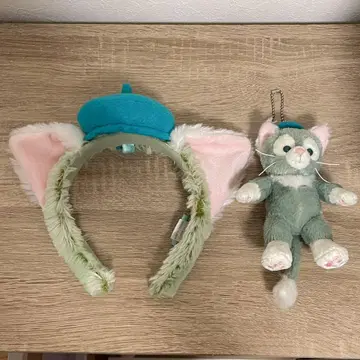 젤라토니 머리띠 인형 배지 세트