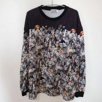 쿠니오 컬렉션 XL 동물 패턴 트레이닝복 XL