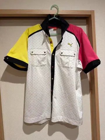 푸마 반팔 피케 셔츠