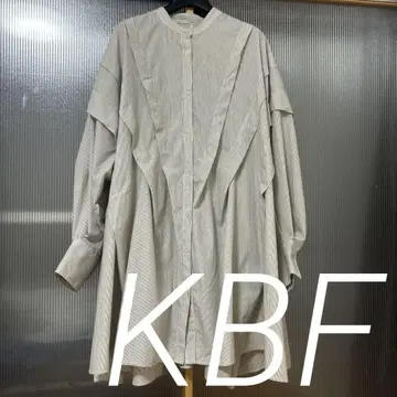 볼륨 턱 미니 원피스 KBF