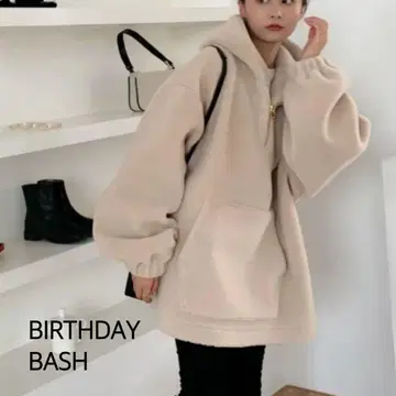 벌스데이 바쉬 보아 플리스 후디 보아 자켓