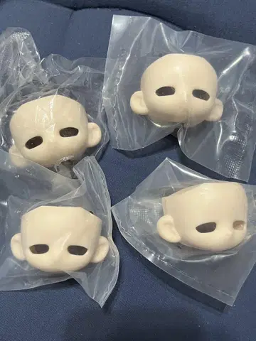 충충 카페 블라인드 인형 커스텀 페이스 부품 블랭크 페이스 4개