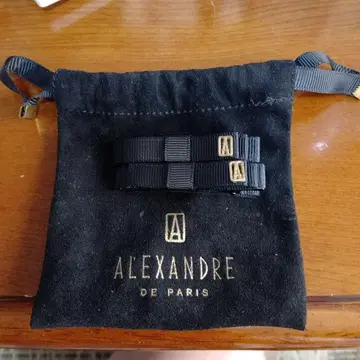 미인백과 부록 ALEXANDRE DE PARIS 블랙 헤어핀 세트