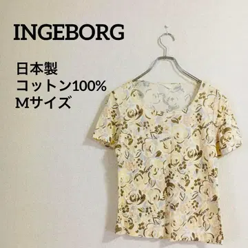 INGEBORG 잉게보그 T셔츠 티셔츠 [ M ] 일본제 코튼 100%