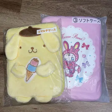 산리오 뽑기 메조 피아노 폼폼푸딩 멀티 케이스 소프트 케이스