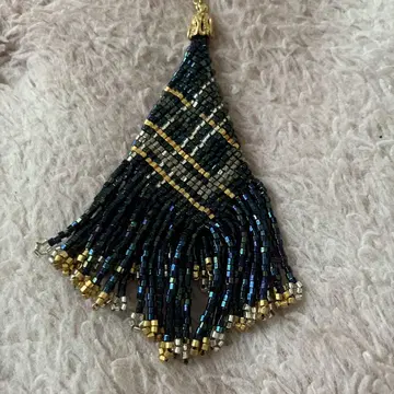 비즈 목걸이 약 50cm
