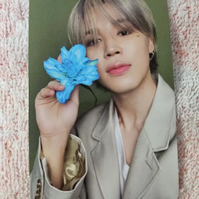 bts 방탄 지민 뮤즈 muse 블루밍 버전 포카 1