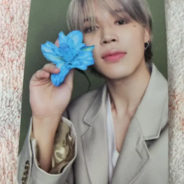 bts 방탄 지민 뮤즈 muse 블루밍 버전 포카 2