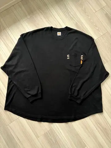 CC SUPER BIG ROUND LS POCKET TEE L 사이즈