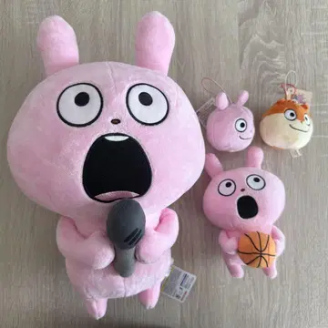 스튜디오 UG 라운드 원 한정판 토끼 봉제 인형 니시무라 유우지