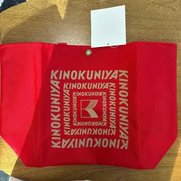 KINOKUNIYA 에코백 레드