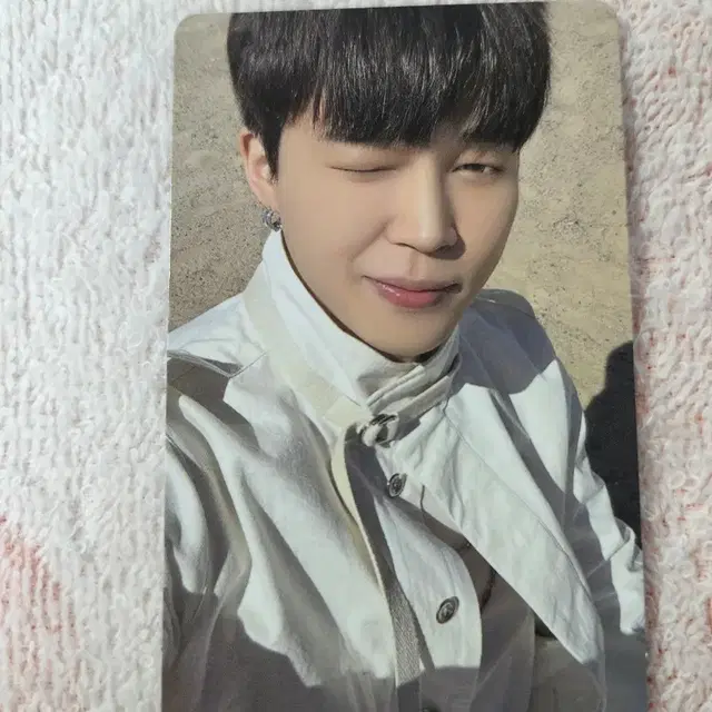 bts 방탄 지민 proof 위버스 특전 포카