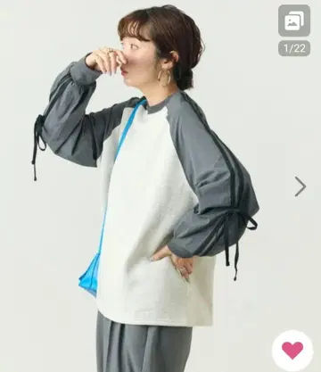 프릭스스토어 맨투맨 한정판 전개 리본 라인 이소재 도킹