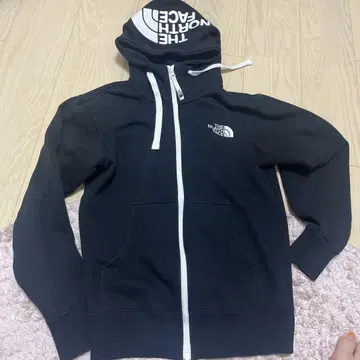 THE NORTH FACE 블랙 후드티 XS