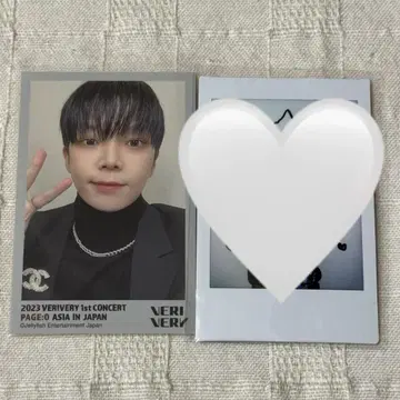 VERIVERY 동헌 친필 사인 폴라로이드 혜택 씰