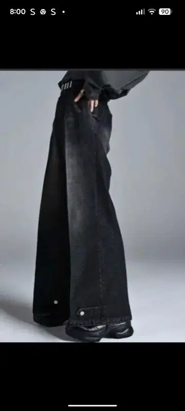 ADRER extra quality wide flare pants