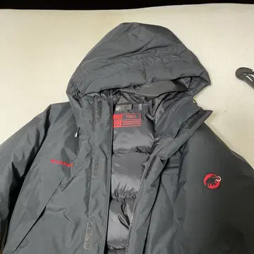 MAMMUT 윈터 필드 다운 자켓 블랙
