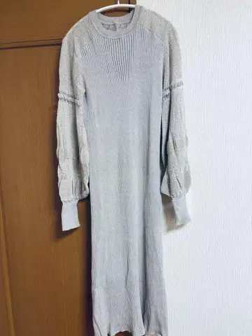 mame kurogouchi 레이스 니트 원피스