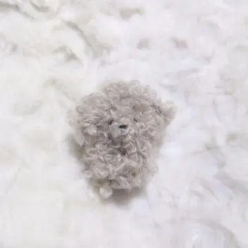 베이지 복슬복슬 씨 아미구루미