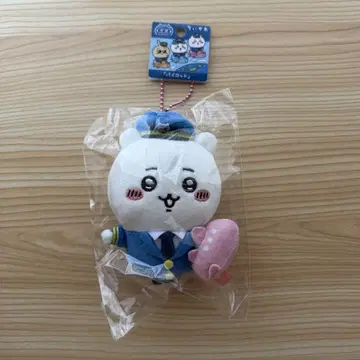 공항 한정판 치이카와 (먼작귀) 파이롯트 봉제 인형 키체인 마스코트