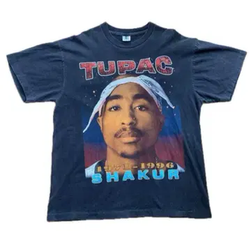 90s VINTAGE 빈티지 GEM TUPAC 2PAC 티셔츠