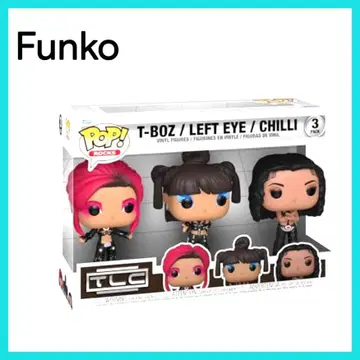 TLC T-보즈 레프트 아이 칠리 스크럽 3개 세트 Funko