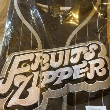 FRUITSZIPPER 최애 어필 유니폼 블랙