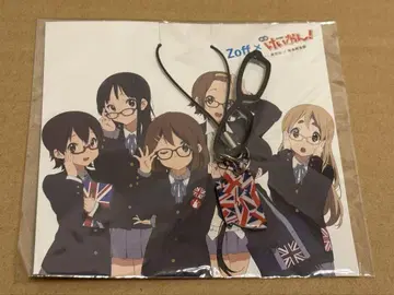 Zoff x 케이온! 콜라보 안경 참 키링 스트랩 [ 나카노 아즈사 ]