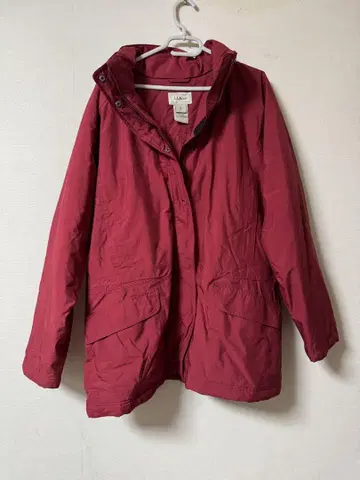 L.L.Bean 버건디 마운틴 후드티 XL