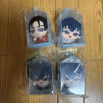 카리스마 마스코트 인더하우스 이토 후미야 모토하시 이오리 4개 세트