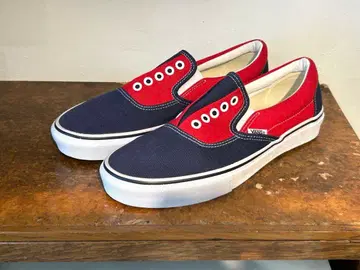 반스 ERA 네이비/레드 슬립온 귀중 구하기 어려움 2톤