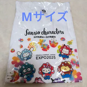 오사카 간사이 만박 미야쿠미야쿠 Sanrio 캐릭터 T셔츠 M 사이즈
