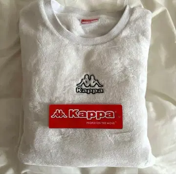 [ kappa ] 마이크로 플리스 트레이닝복 화이트