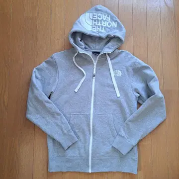 THE NORTH FACE 그레이 풀 지퍼 후디