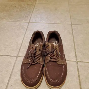 VANS 브라운 캐주얼 슈즈