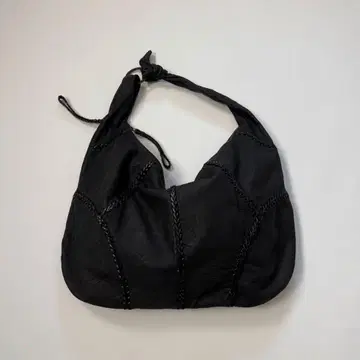 00s Real leather half moon shoulder bag