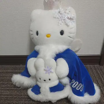 헬로키티 봉제 인형 2000년 눈의 결정