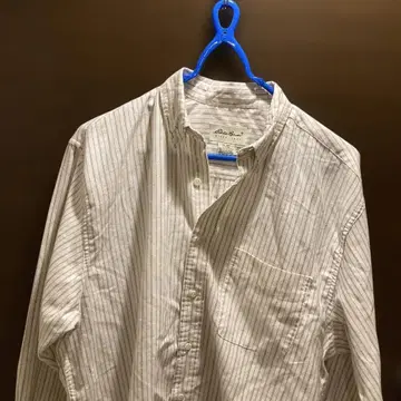 Eddie Bauer 스트라이프 긴팔 셔츠 M