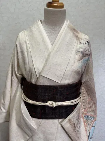 작가물 견직물 부착 하 겐지 이야기